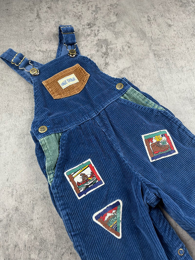 Vintage Okie Dokie Corduroy Overalls 2T