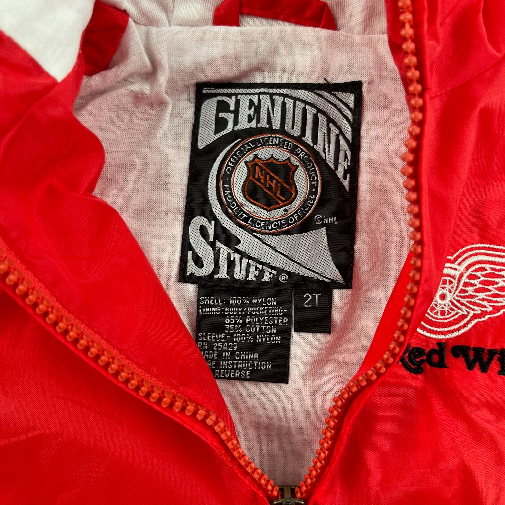 Vintage Deadstock Detroit Redwings 18 Months