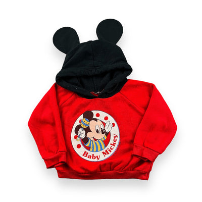 Vintage 84’ Baby Mickey Hoodie 12 Months