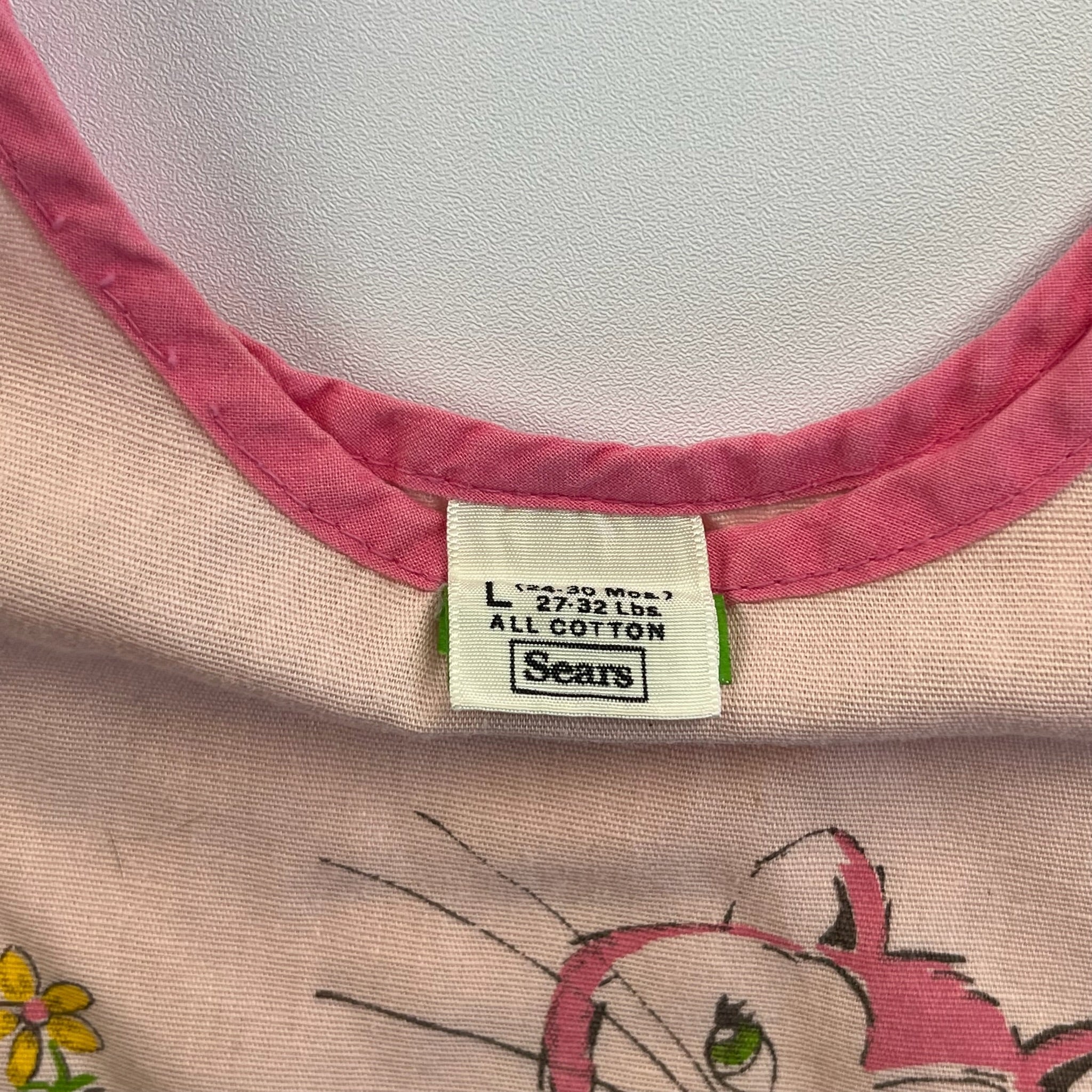 Vintage Cat Crop Tank 9-12 Months