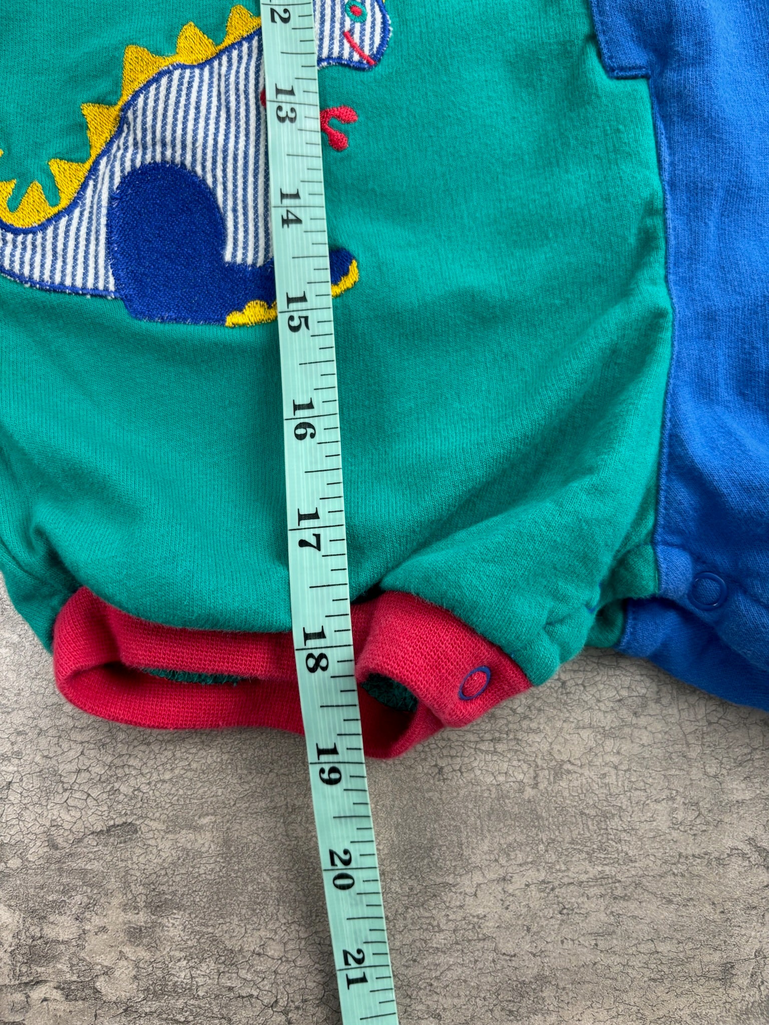 Vintage Gymboree Dinosaur Romper 12-18 Months