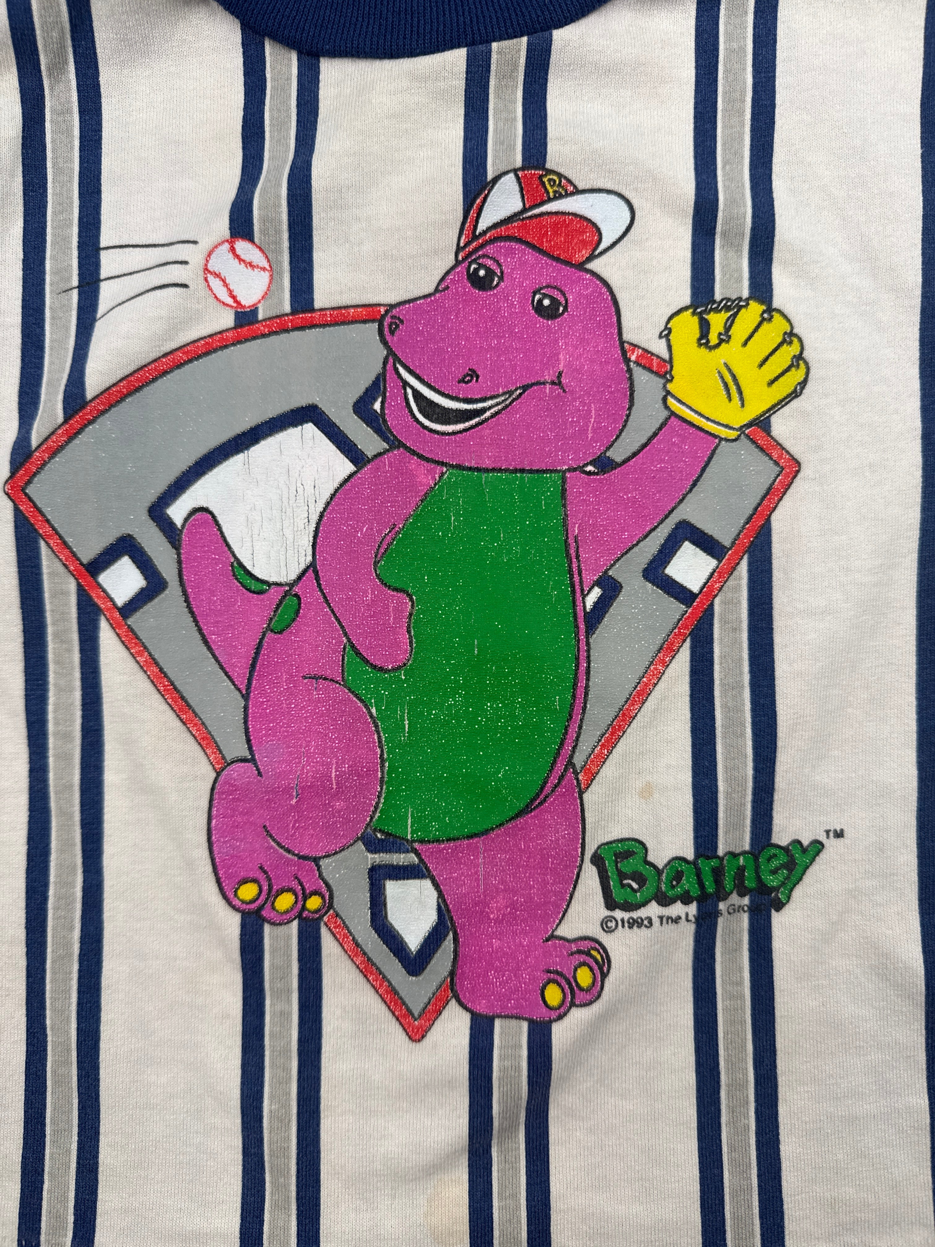 Vintage Barney Baseball 2T