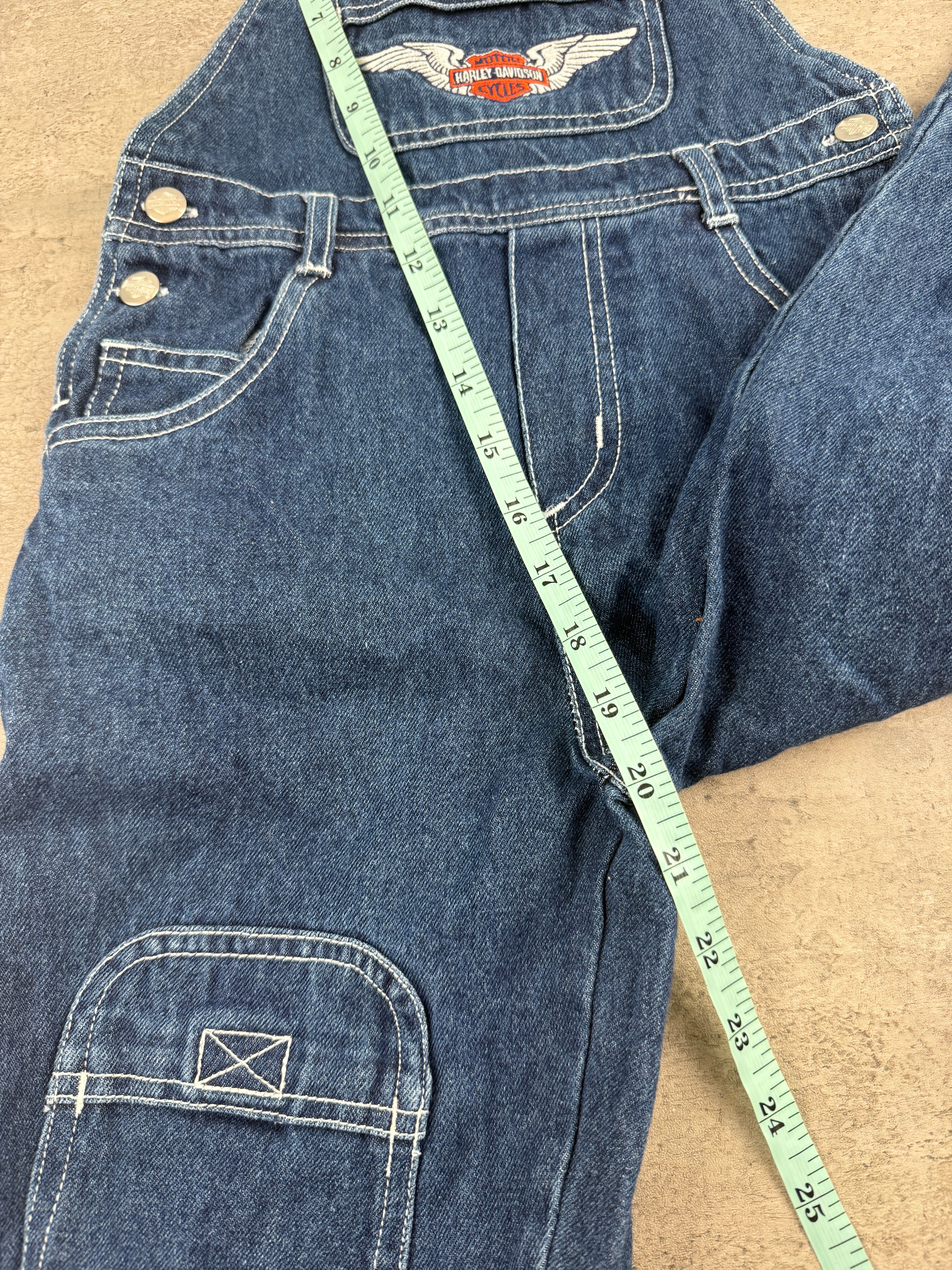 Vintage Harley Davidson Overalls 4T