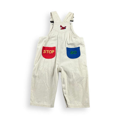 Vintage Stop & Go Overalls 24 Months