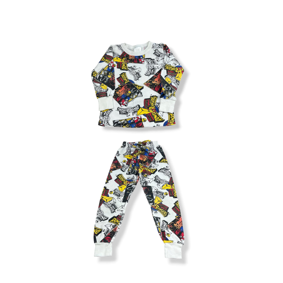 Vintage Power Rangers PJ Set 3T