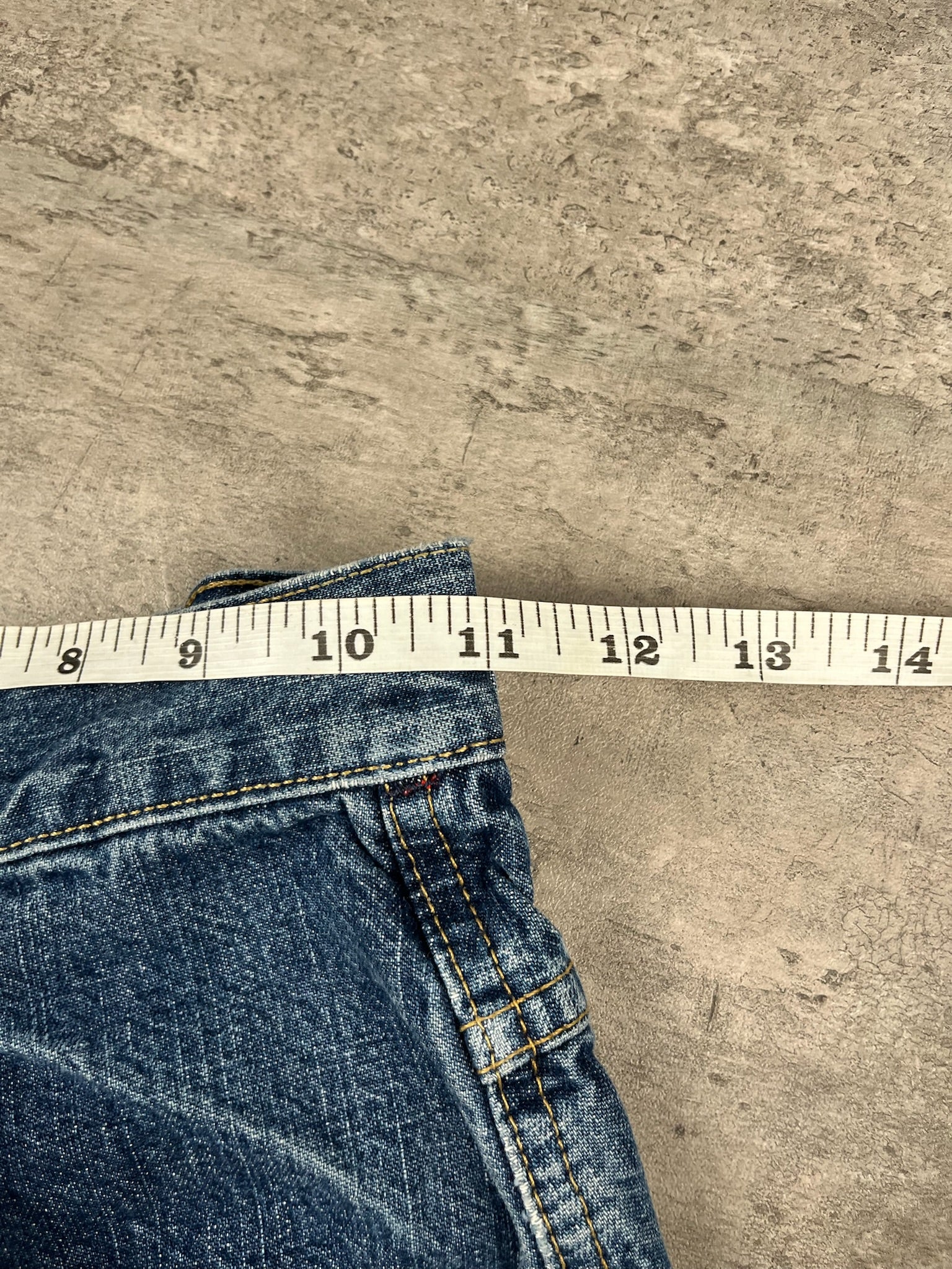 Vintage Flamehead Denim 7/8