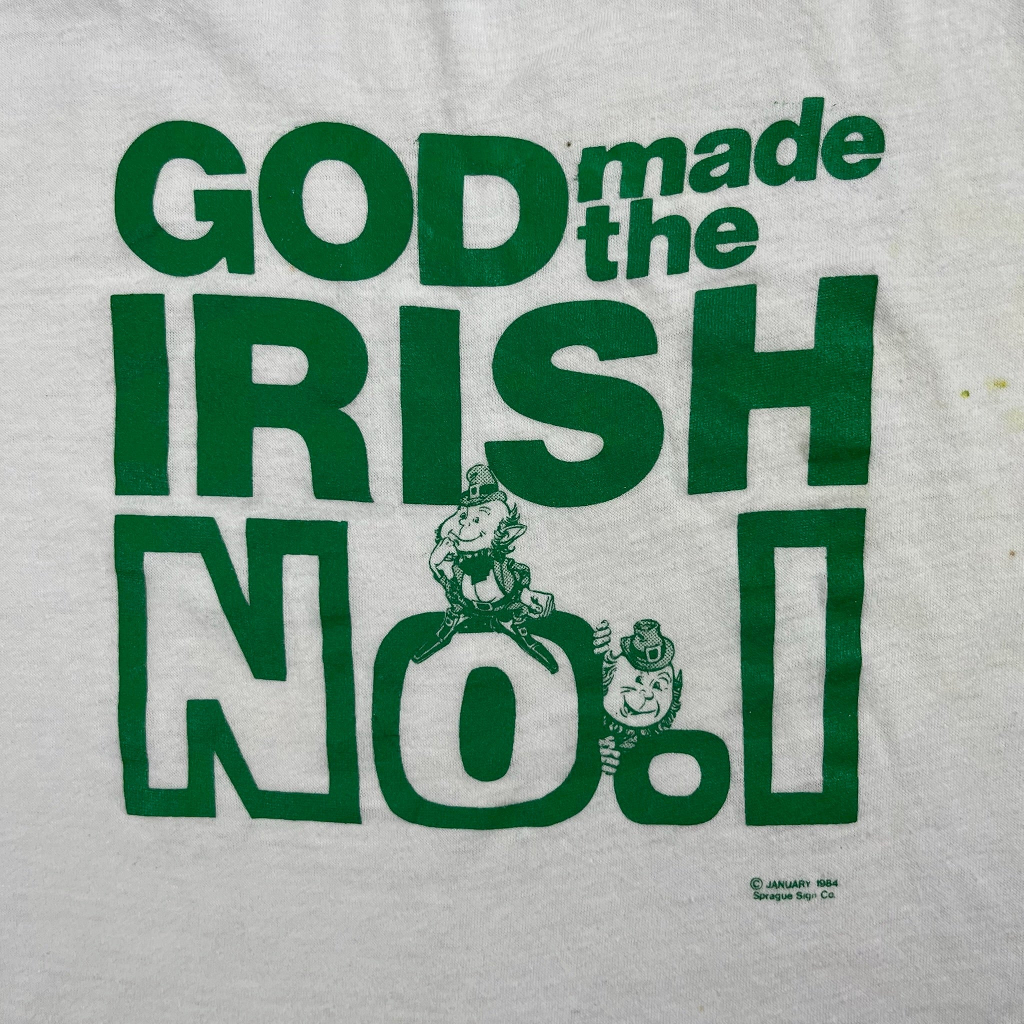 Vintage Irish Ringer Tee 5T