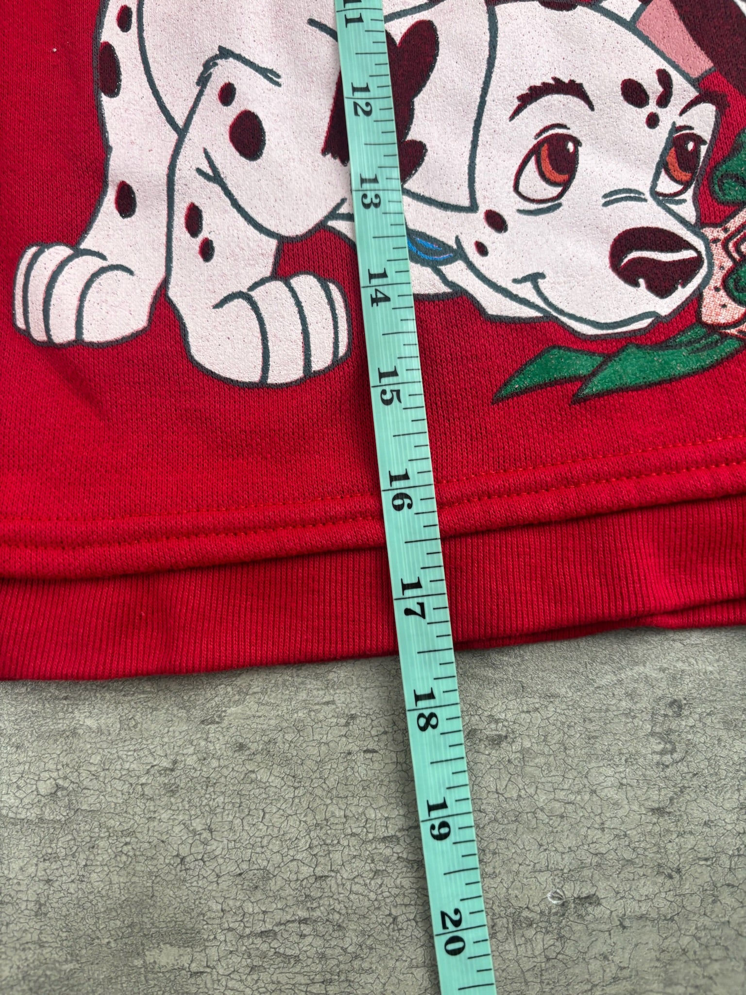 Vintage Christmas 101 Dalmatians Crewneck 4T