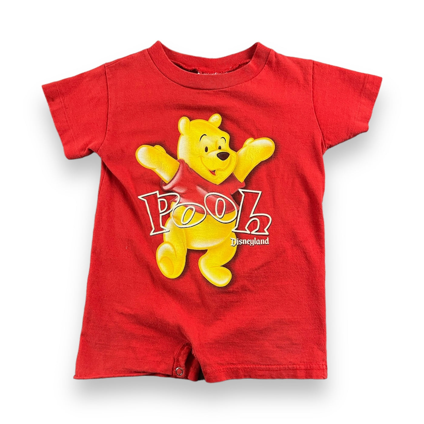 Vintage Winnie The Pooh Shirt Romper 12 Months