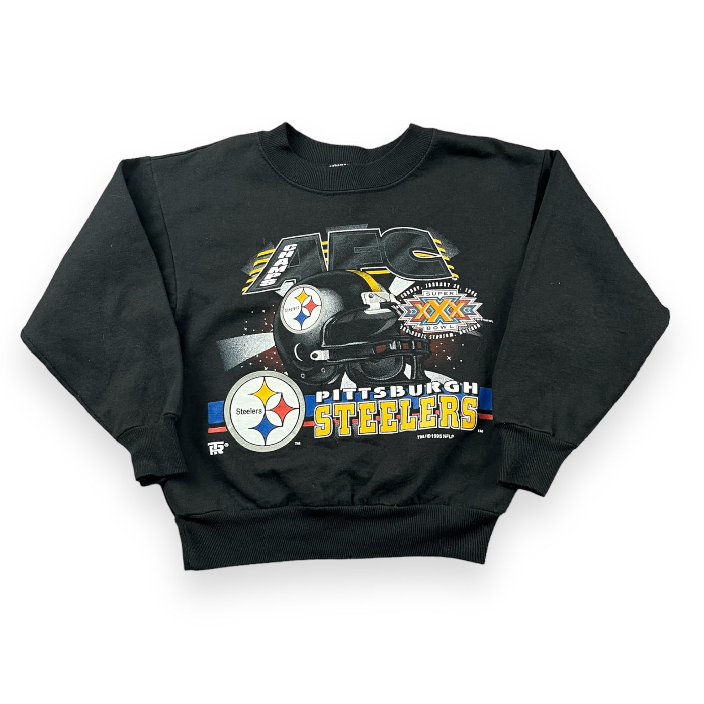 Vintage ‘95 Pittsburgh Steelers Superbowl Crewneck 3T