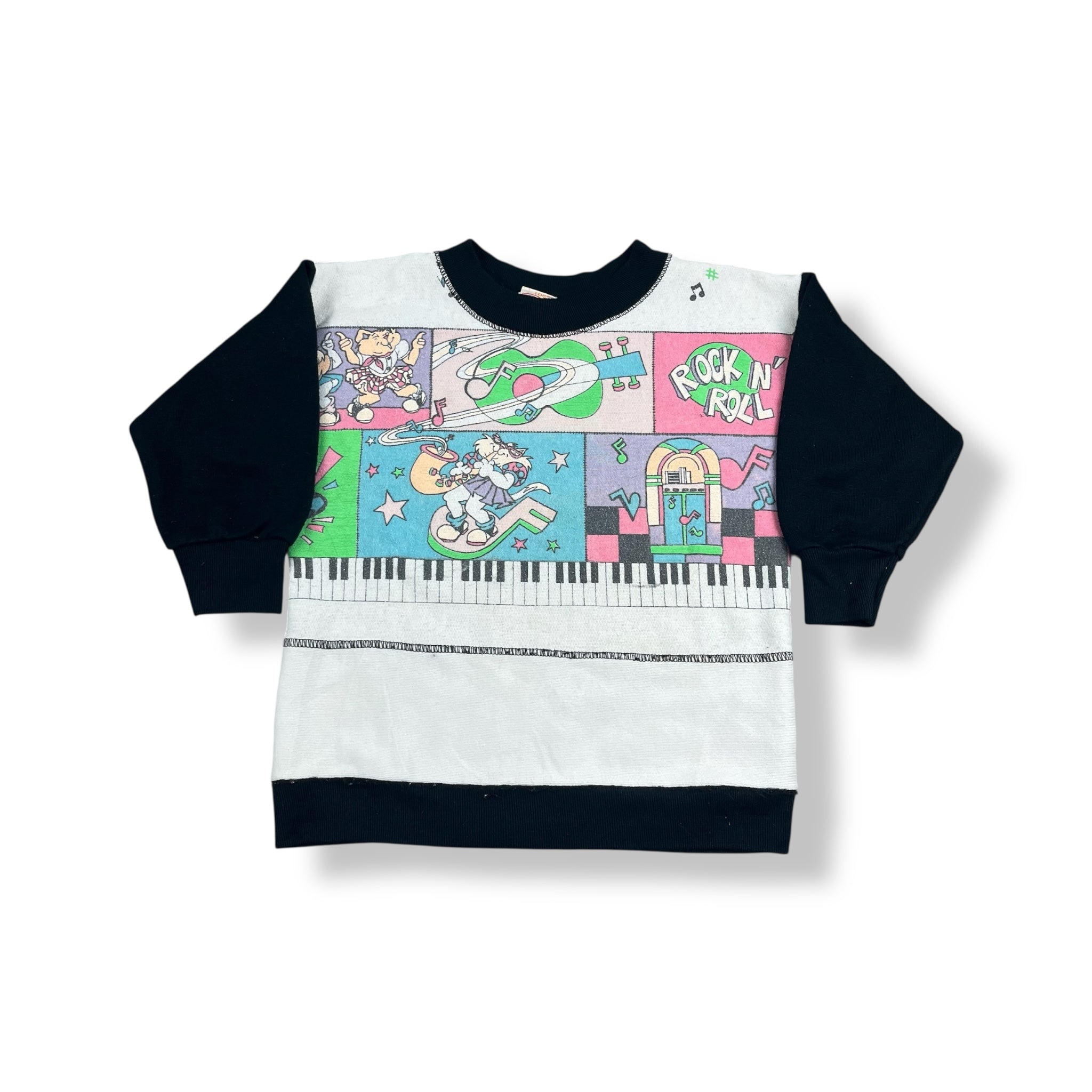 Vintage Rock N' Roll Sweatshirt 3/4T