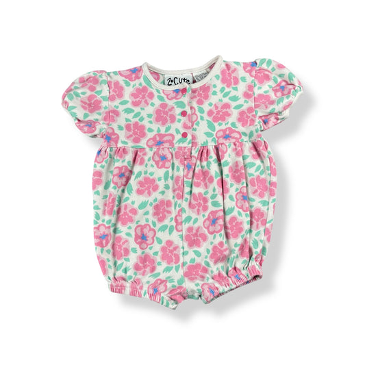 Vintage Floral Romper 12 Months