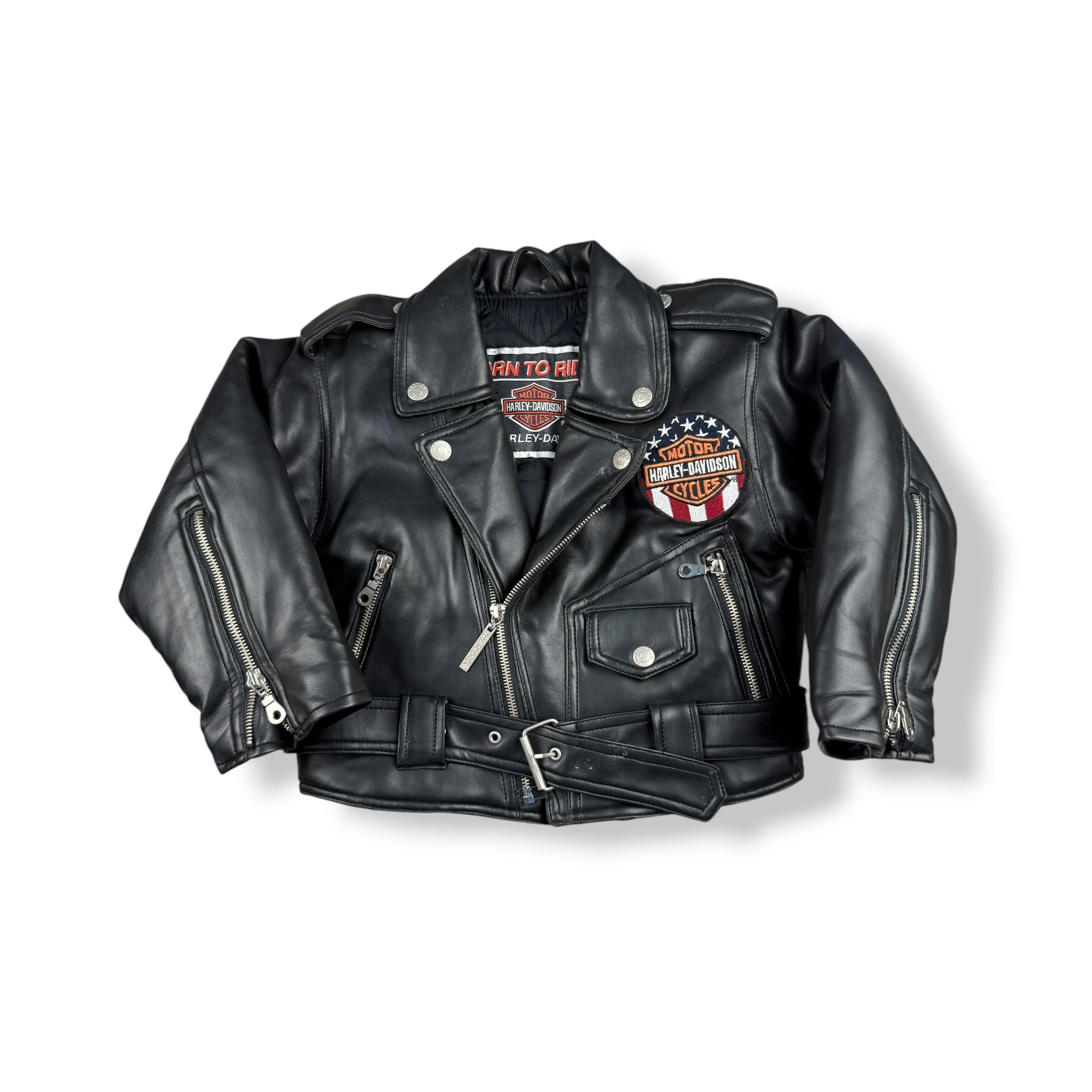 Vintage Harley Davidson Jacket 3/4T