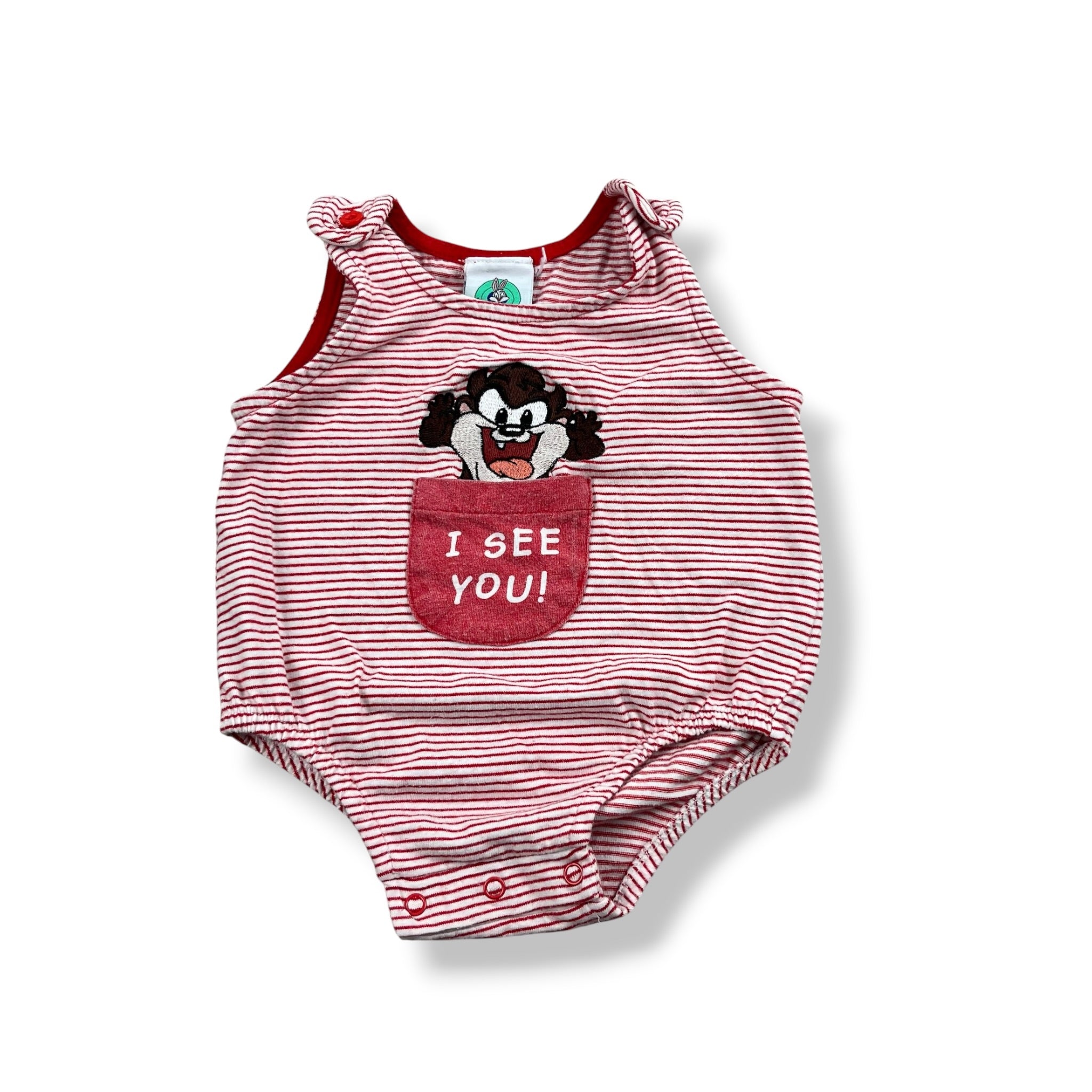 Vintage Baby Looney Tunes Onesie 6-9 Mo