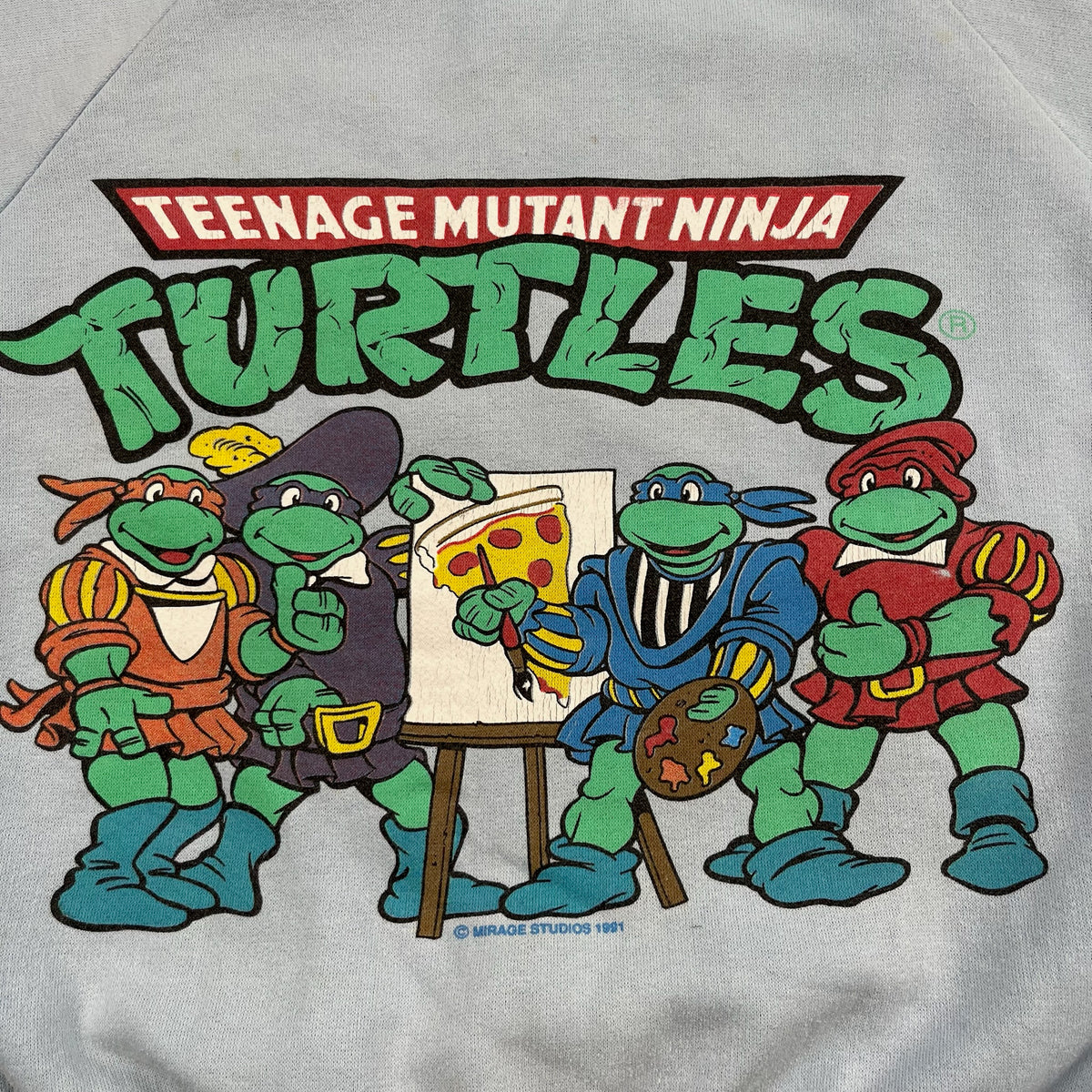 Vintage TMNT Crew 4T