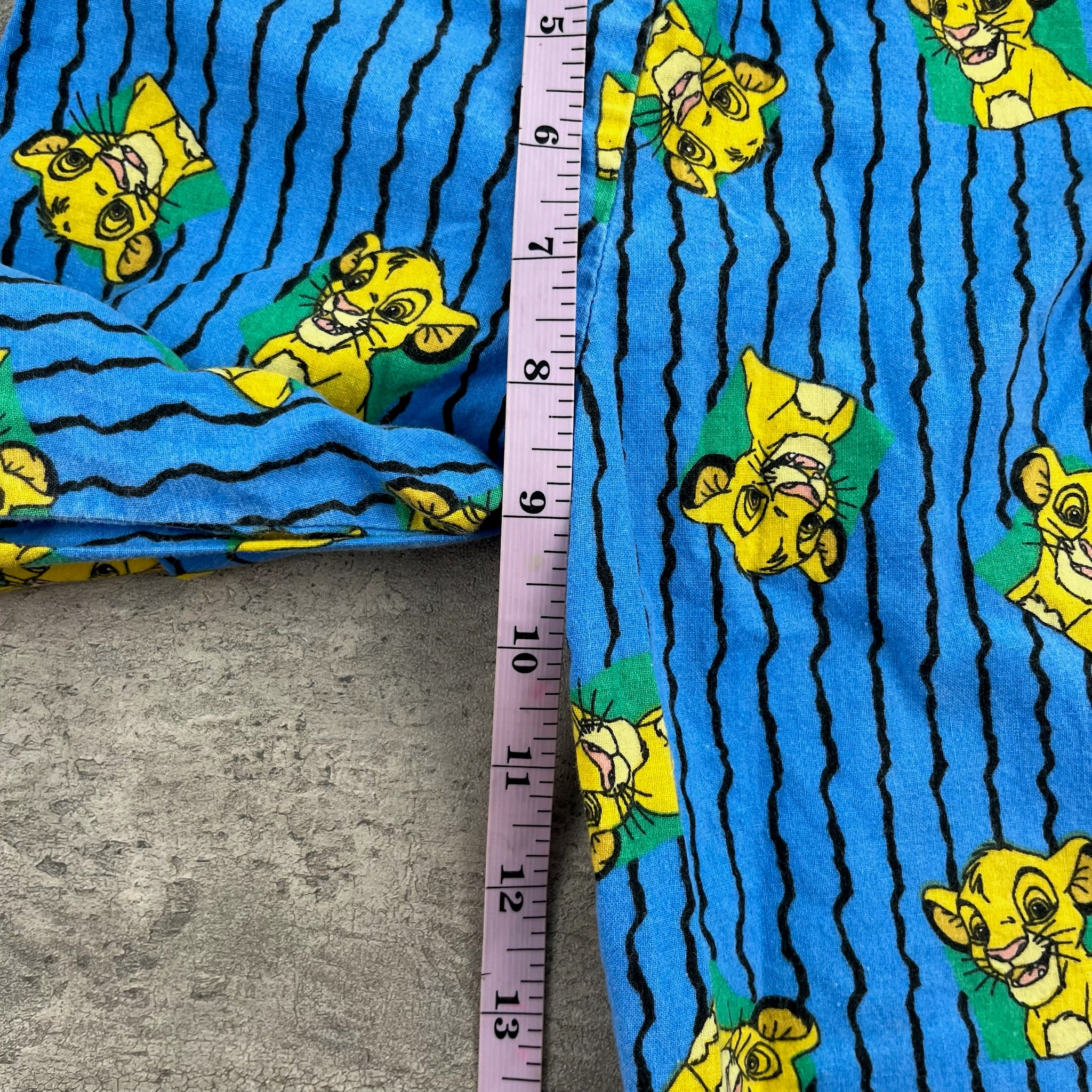 Vintage Simba Lion King Upcycled Pants 5/6T