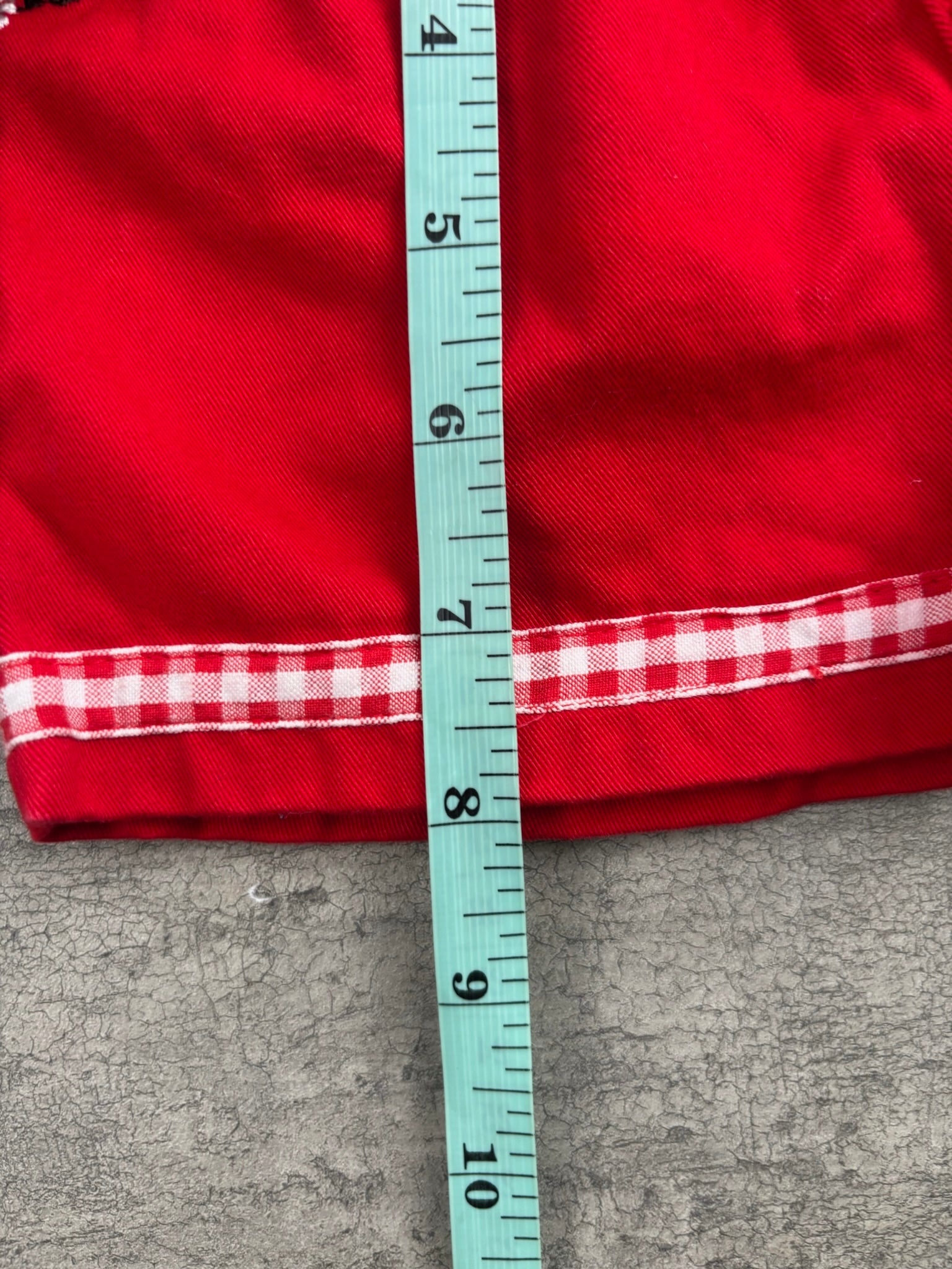 Vintage 102 Dalmatians Gingham Set 6-9 Months