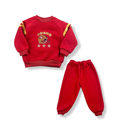 Vintage Deadstock 49ers Sweat Set 24 Months