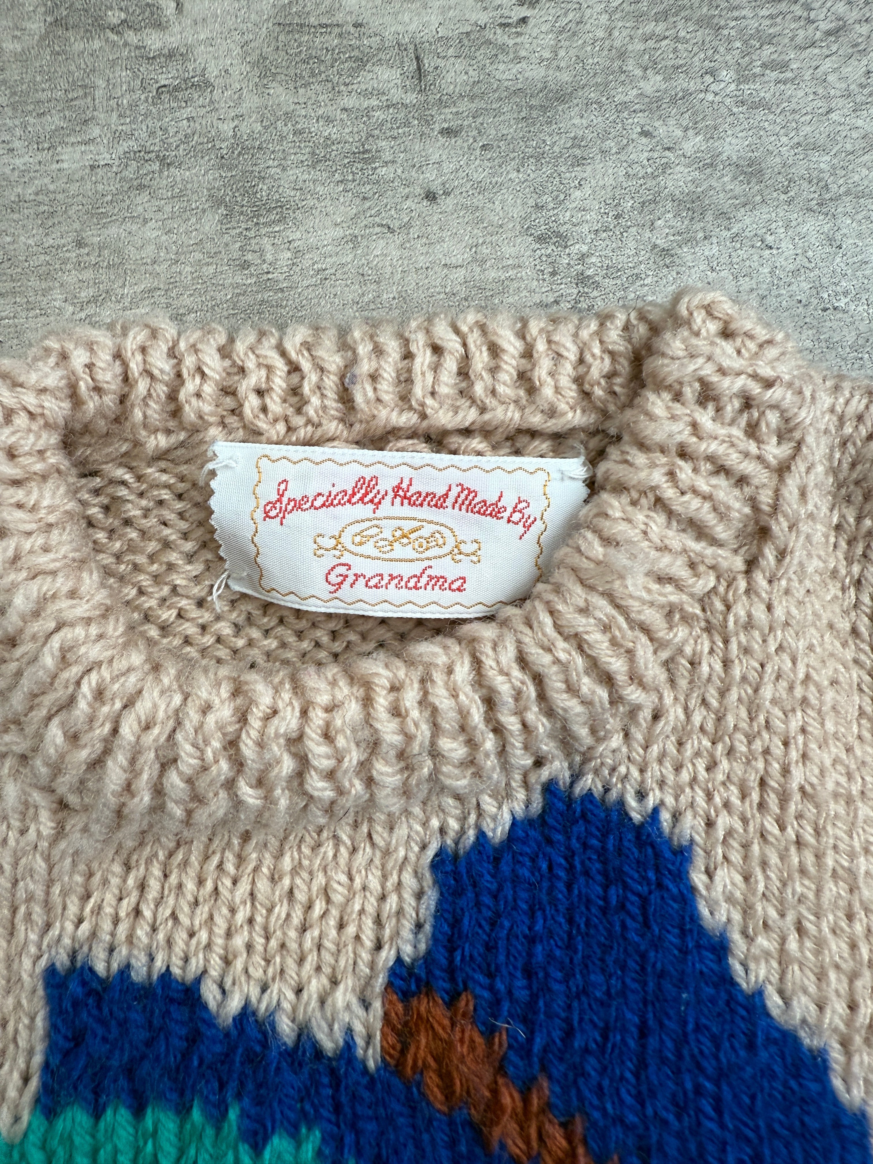 Vintage Jiminy Cricket Knit Sweater 2T