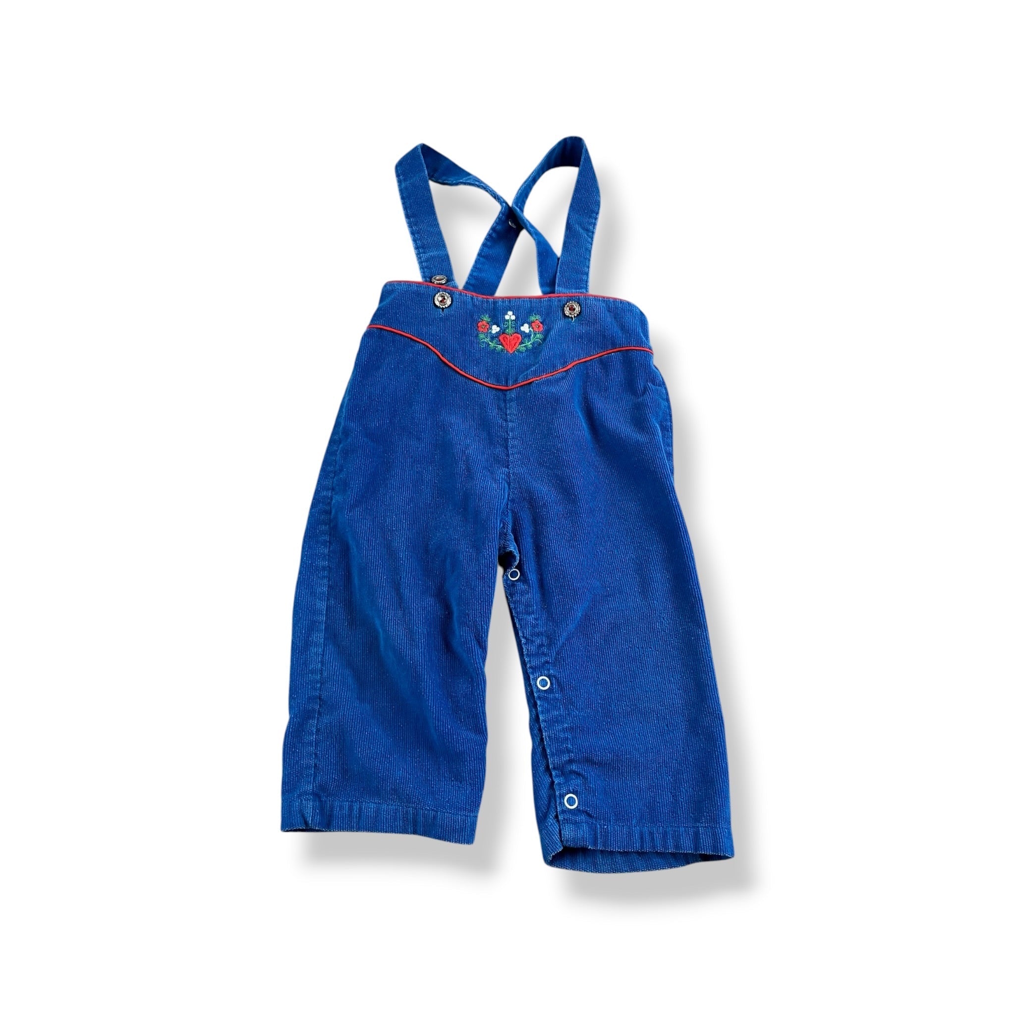 Vintage Corduroy Overalls 24 Months