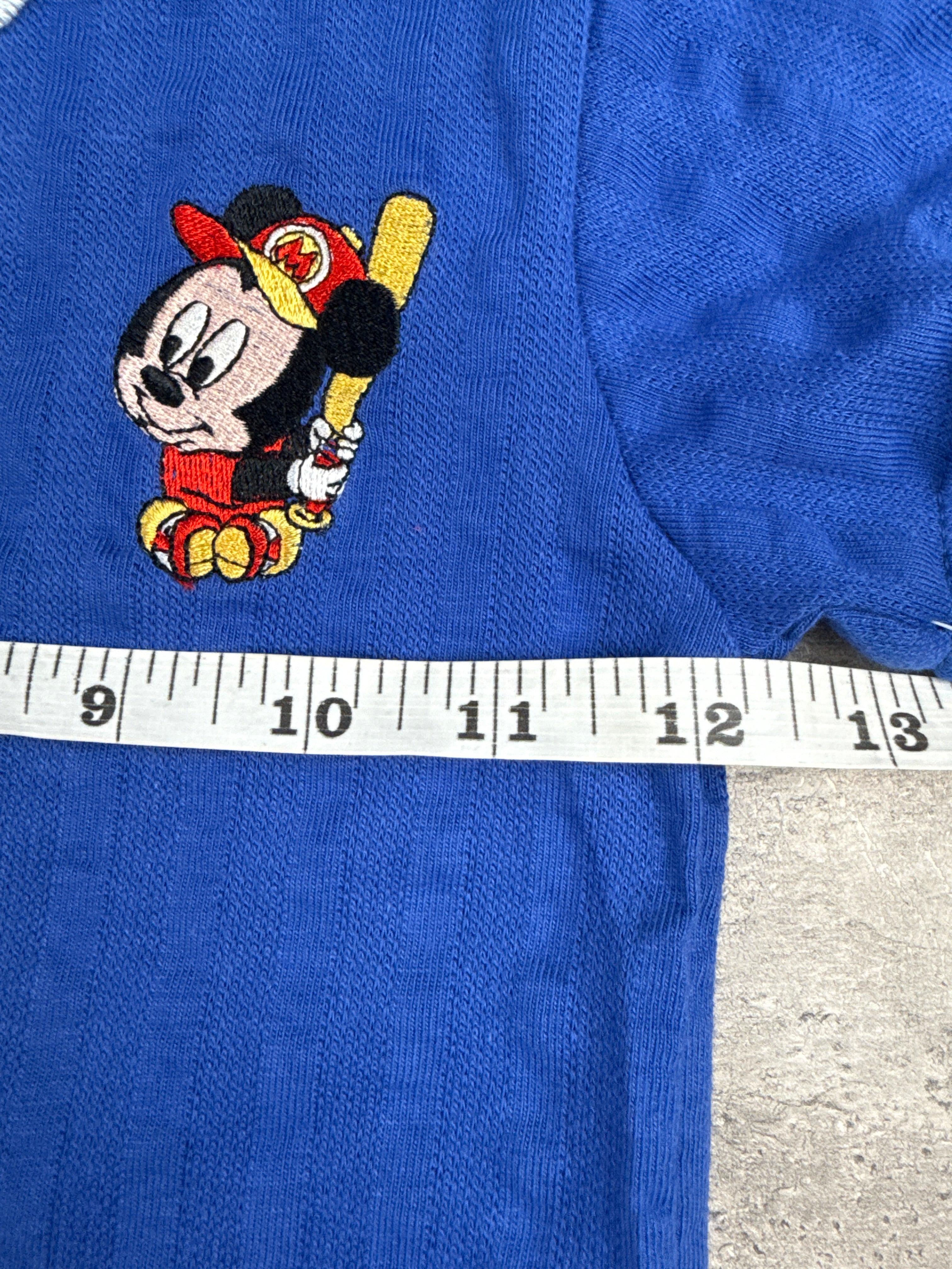 Vintage Deadstock Baby Mickey baseball Set 18 Months