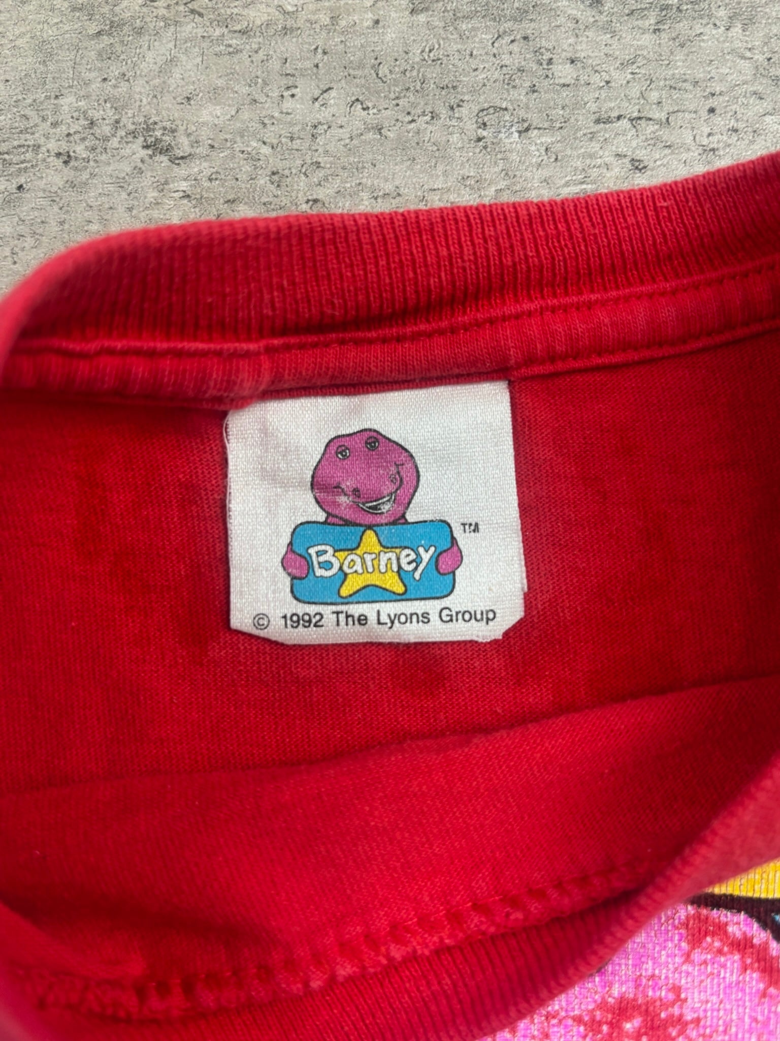 Vintage Barney The Dinosaur Soccer 2T