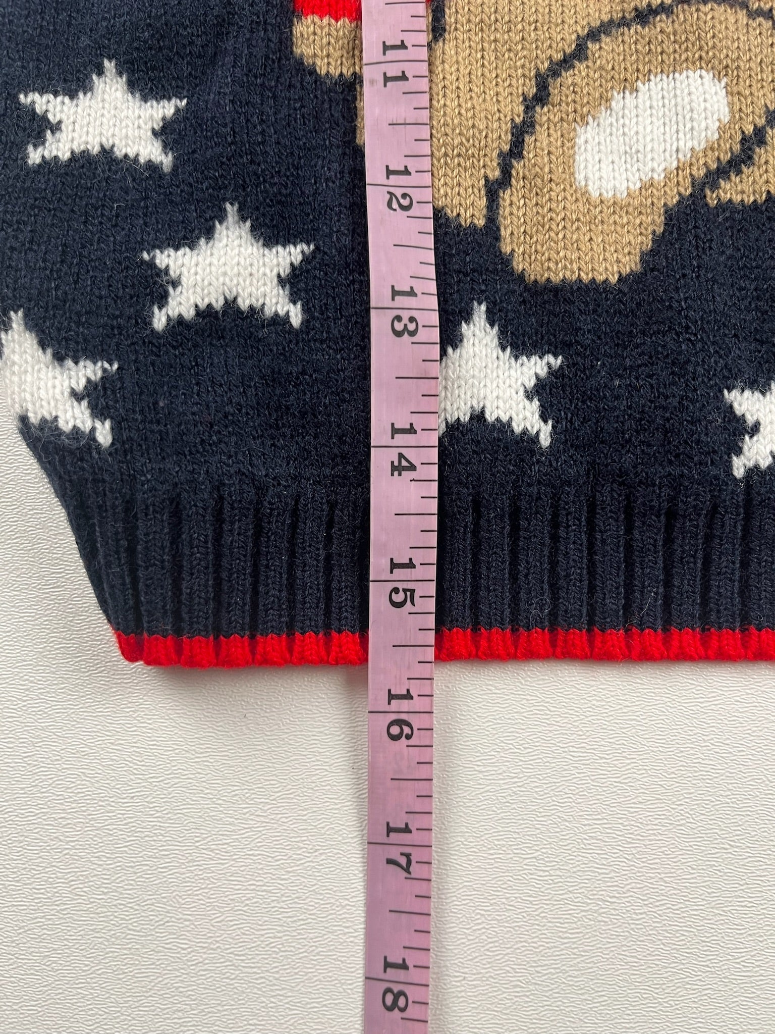 Vintage Teddy Bear Knit Crewneck 3T