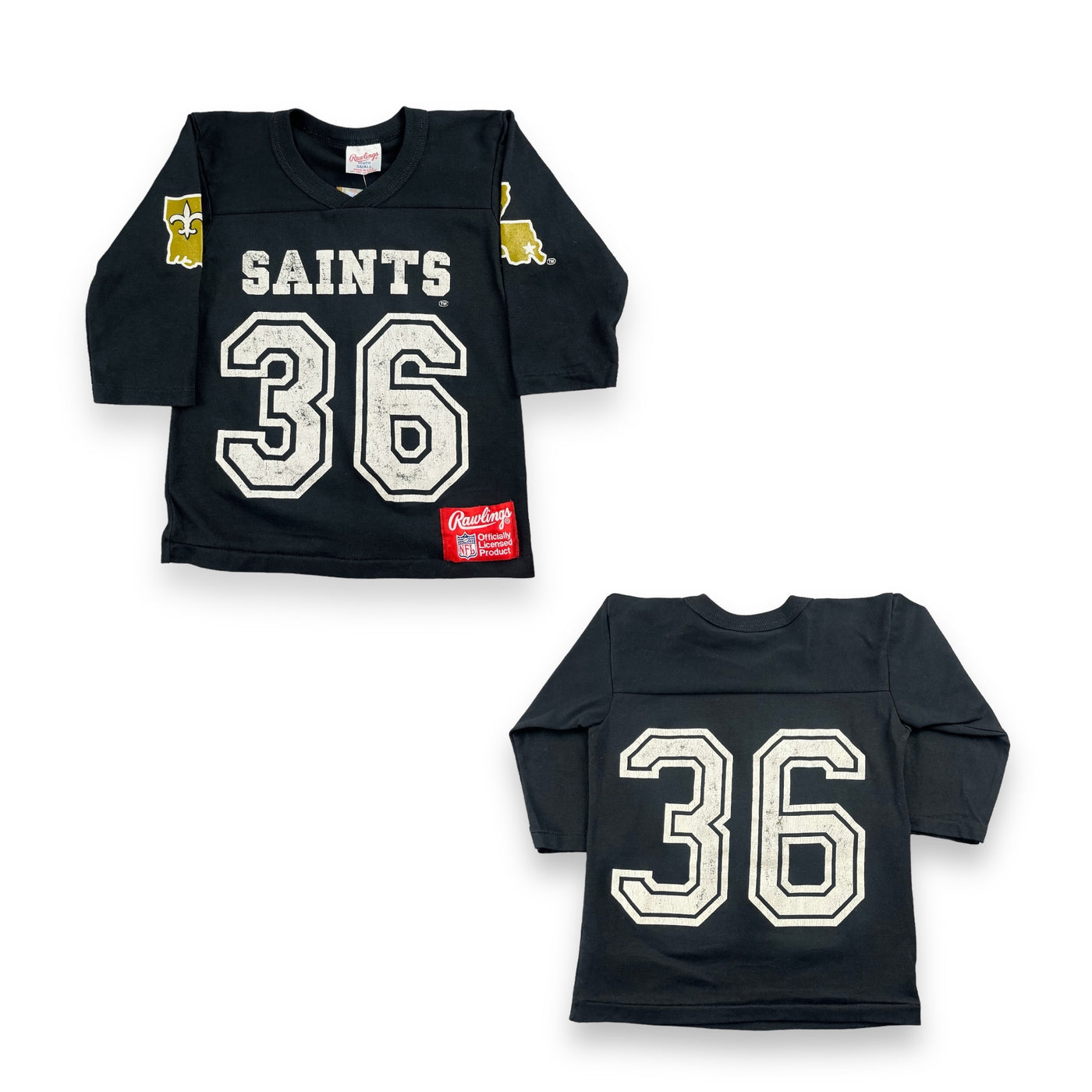 Vintage New Orleans Saints Varsity Jersey 4/5T