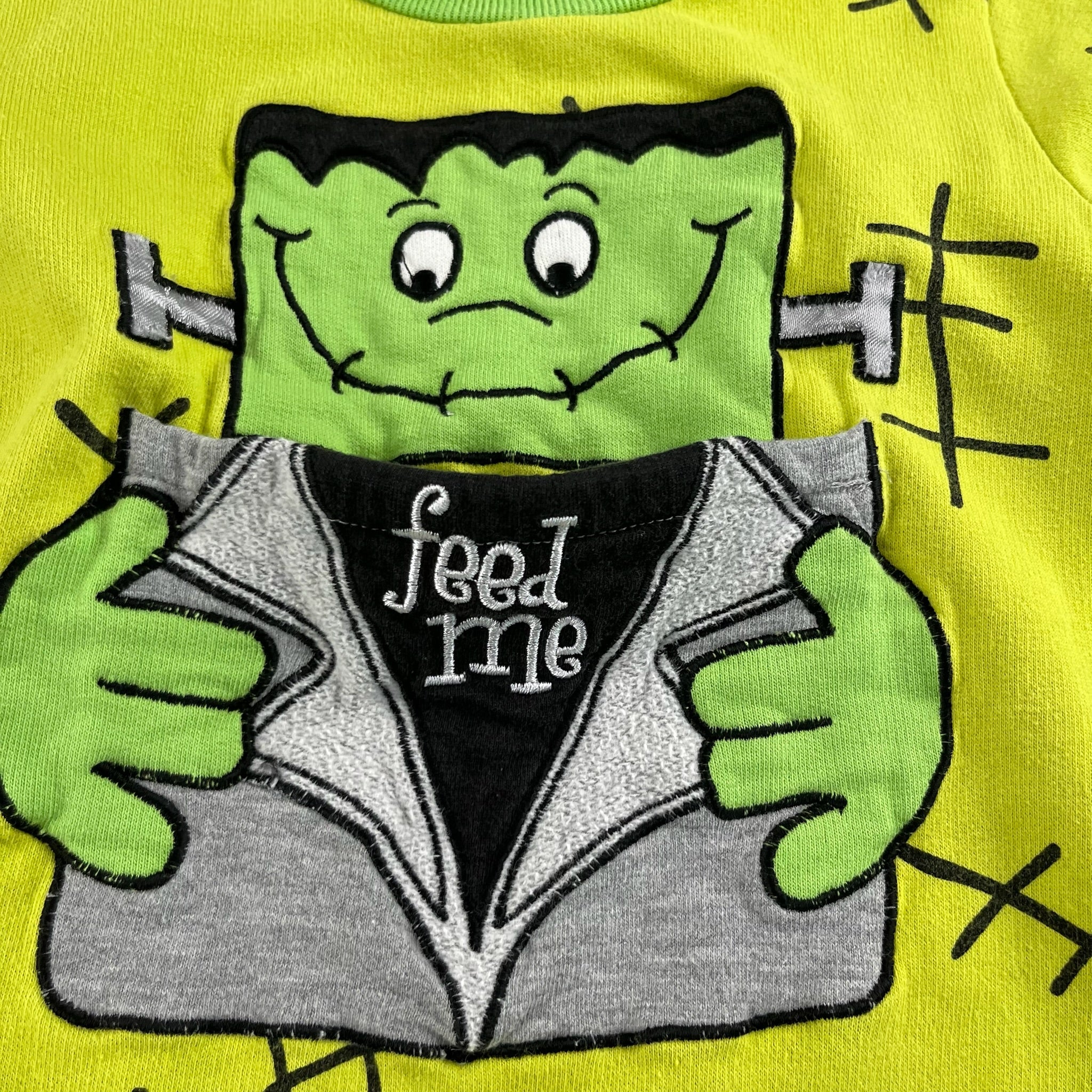 Vintage 90's Frankenstein Romper 12-18 Months