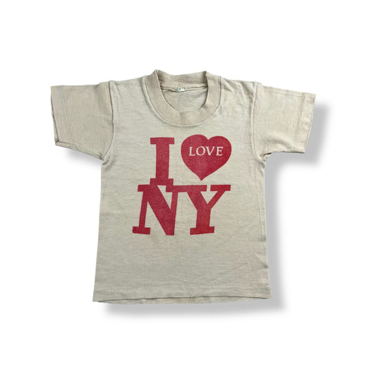 Vintage I Love New York Souvenir T-Shirt 18-24 Months