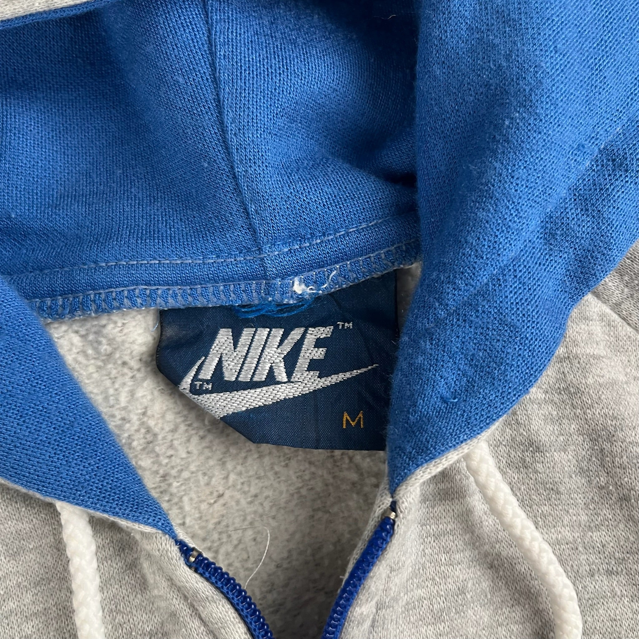 Vintage 80's Nike Zip-Up Hoodie Youth X-Large Adult Small