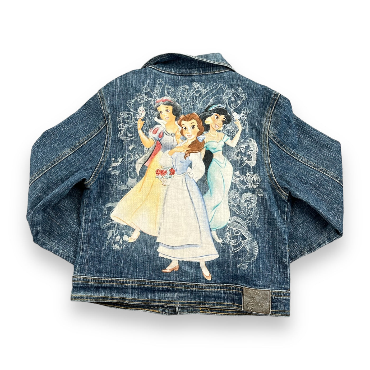 Vintage Disney Princess Denim Jacket 4T