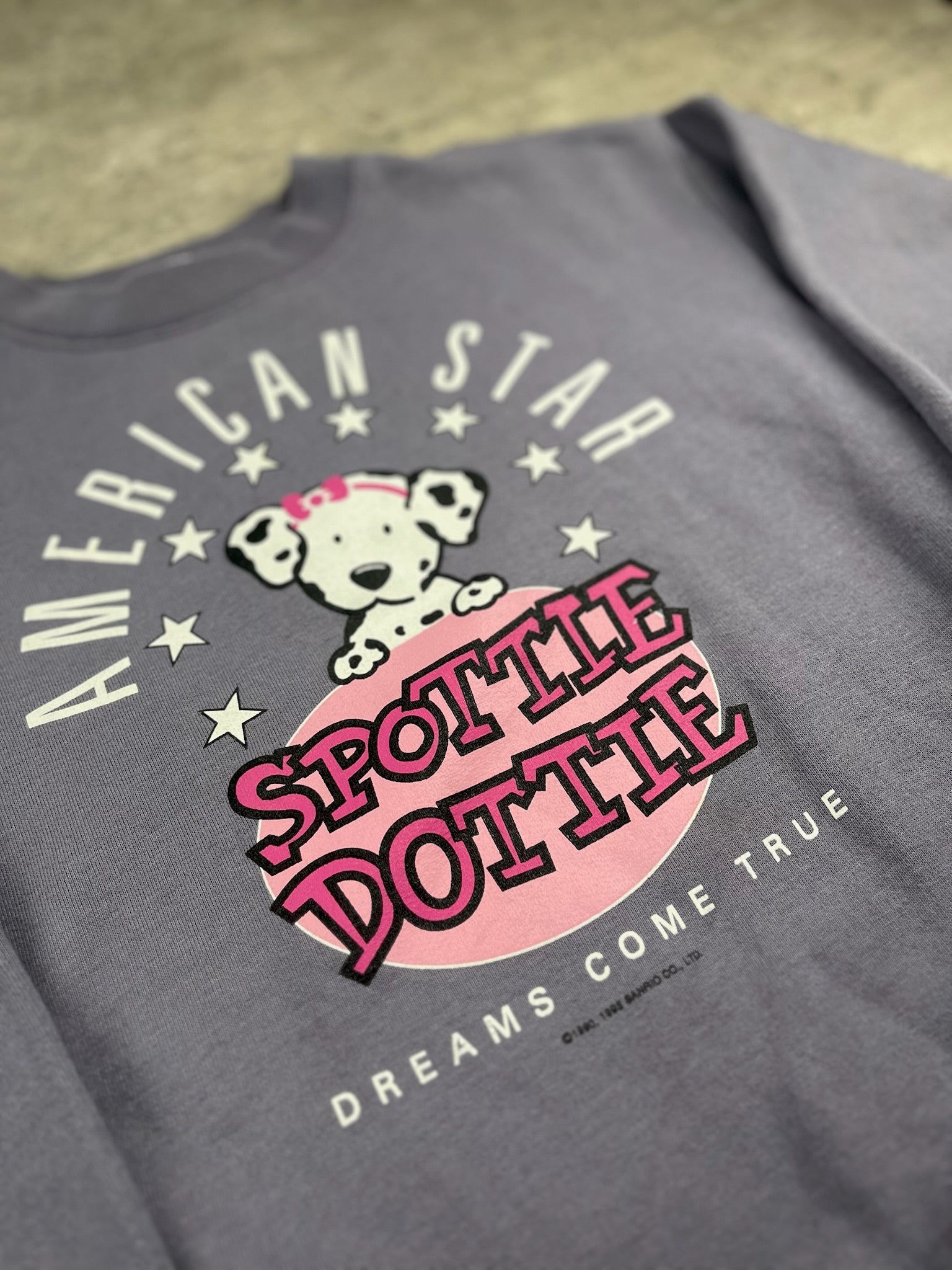 Vintage Sanrio Spottie Dottie Crewneck Youth Medium