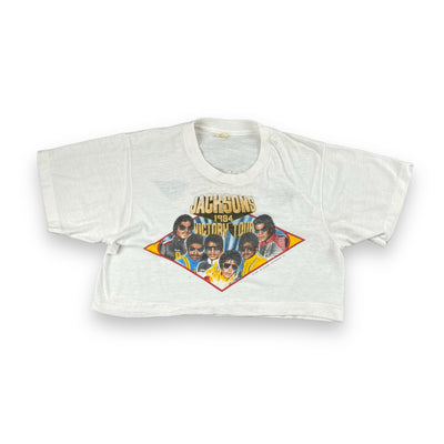 Vintage ‘84 Michael Jackson Crop Top 4-6