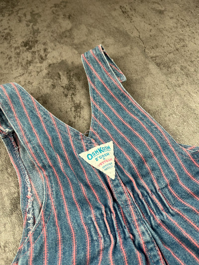 Vintage OshKosh Overall Dress 9-12 Months