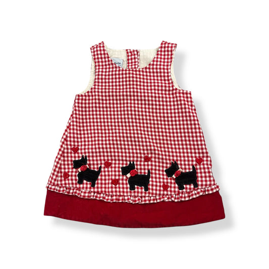 Vintage Scottish Terrier Dress 2T