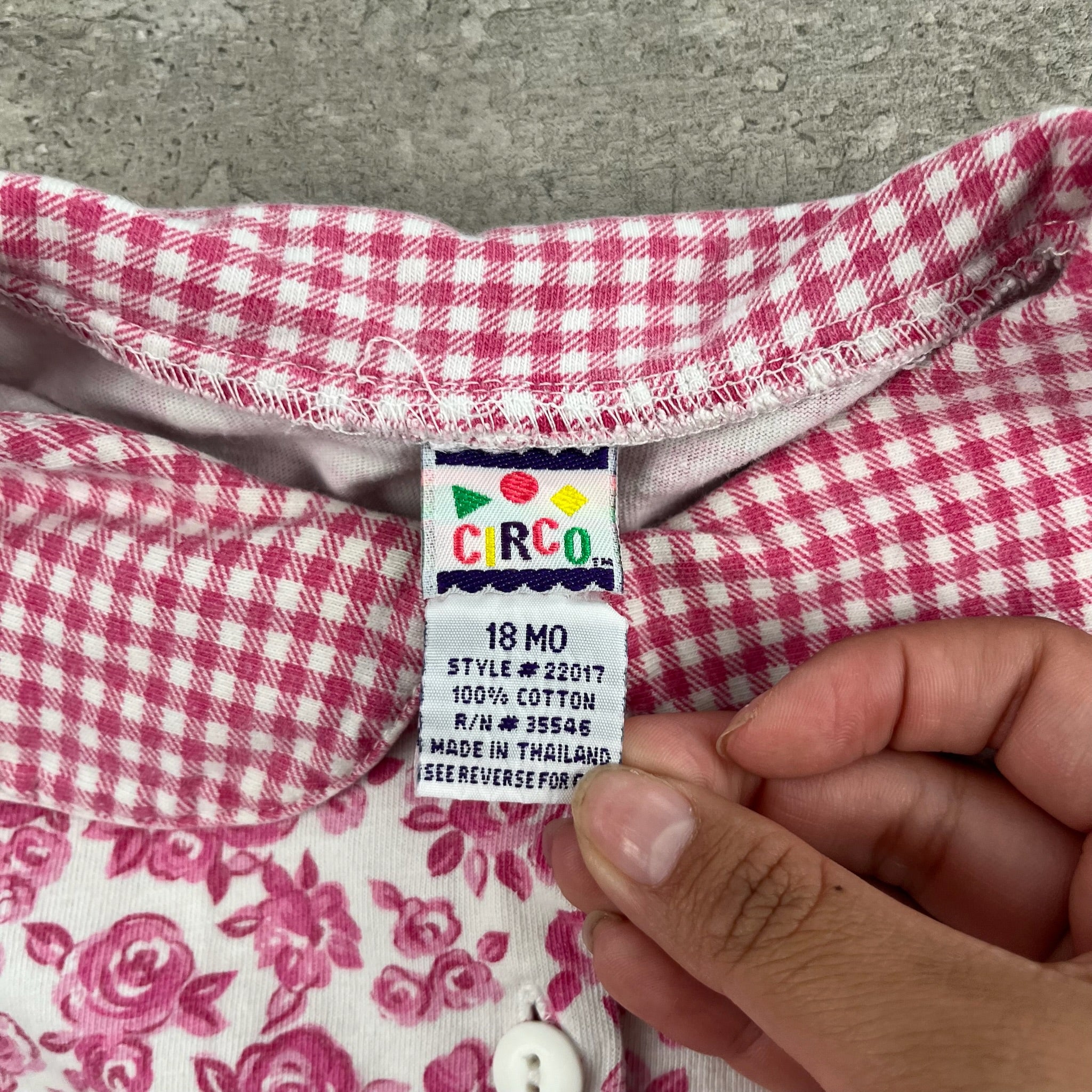 Vintage Circo Romper 6M