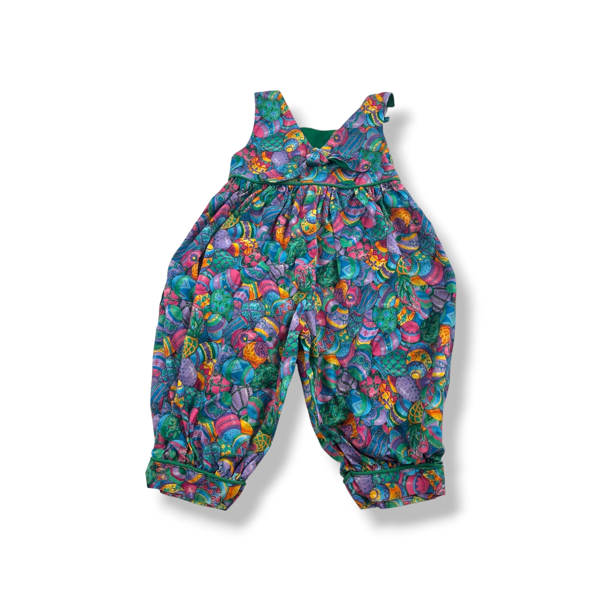 Vintage AOP Romper 18 mo