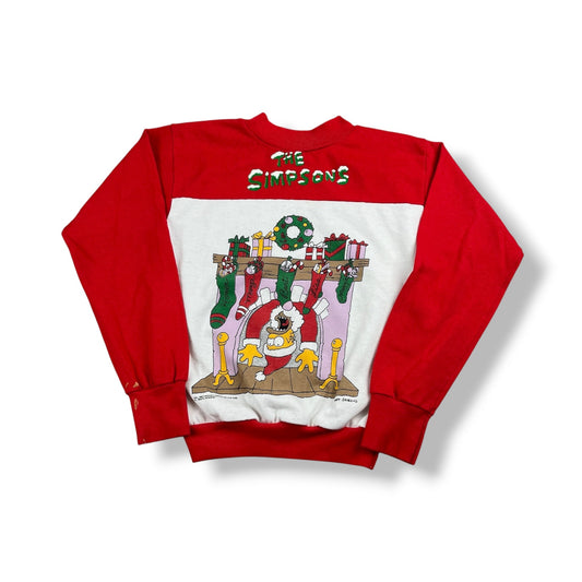 Vintage 90's Homer Simpsons Christmas Sweater 4T