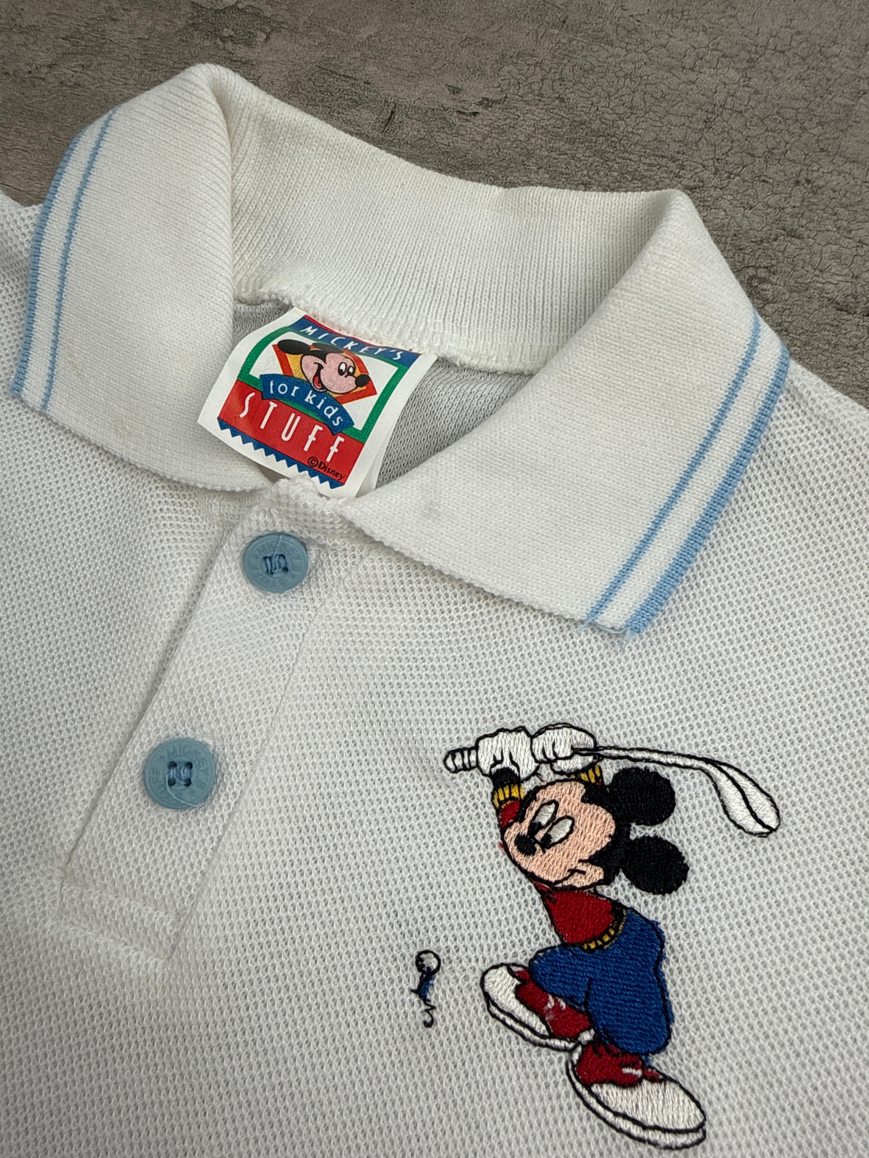 Vintage Deadstock Mickey Mouse Golf Polo 2T