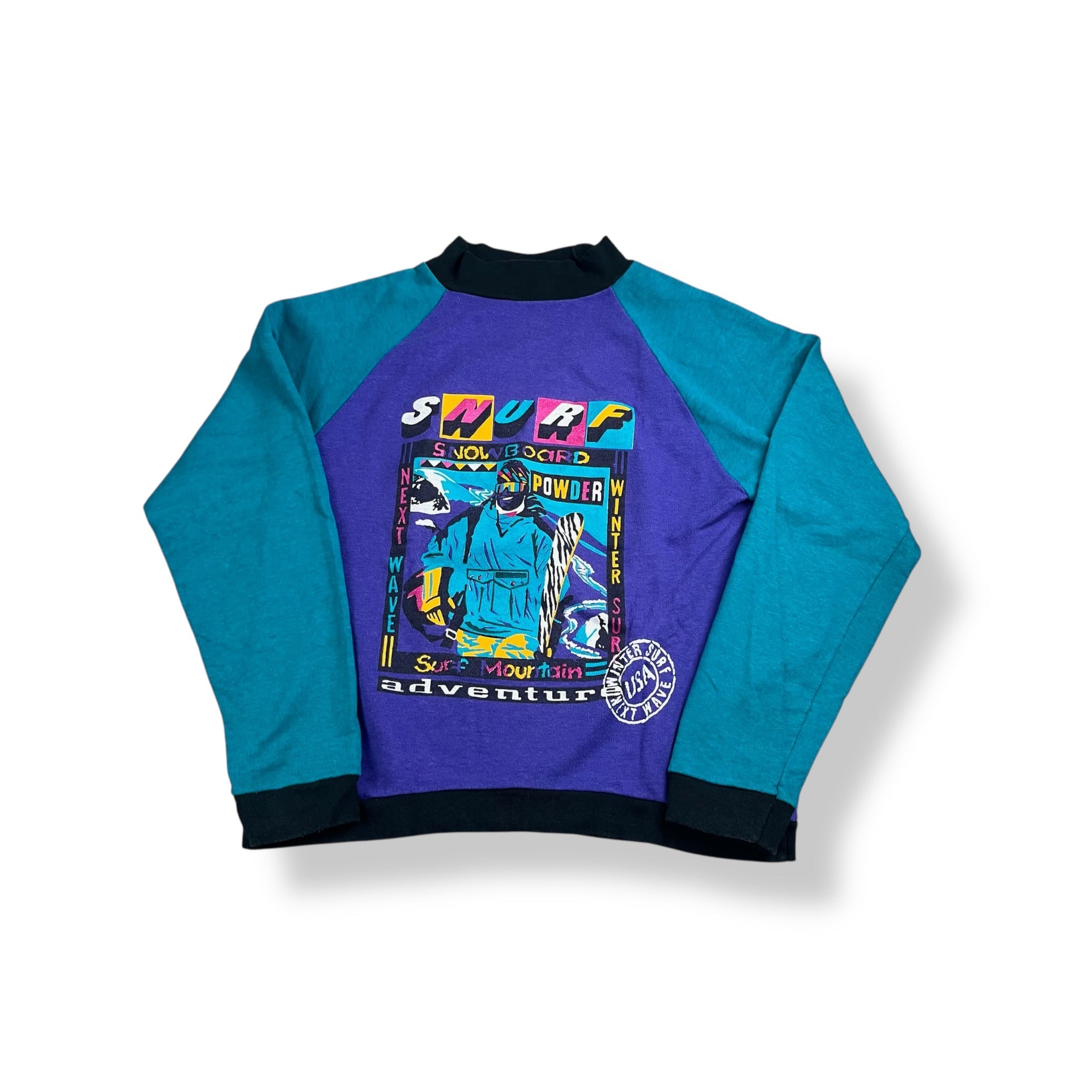Vintage 80's Snowboard Sweater 6T