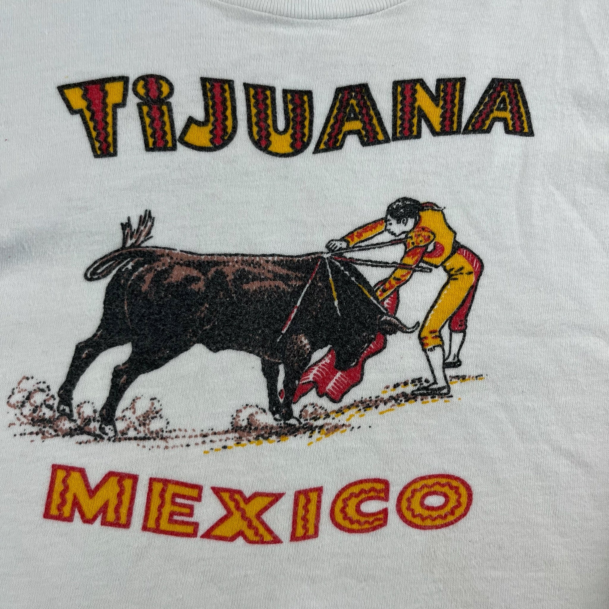 Vintage Tijuana Mexico Souvenir Shirt 3T