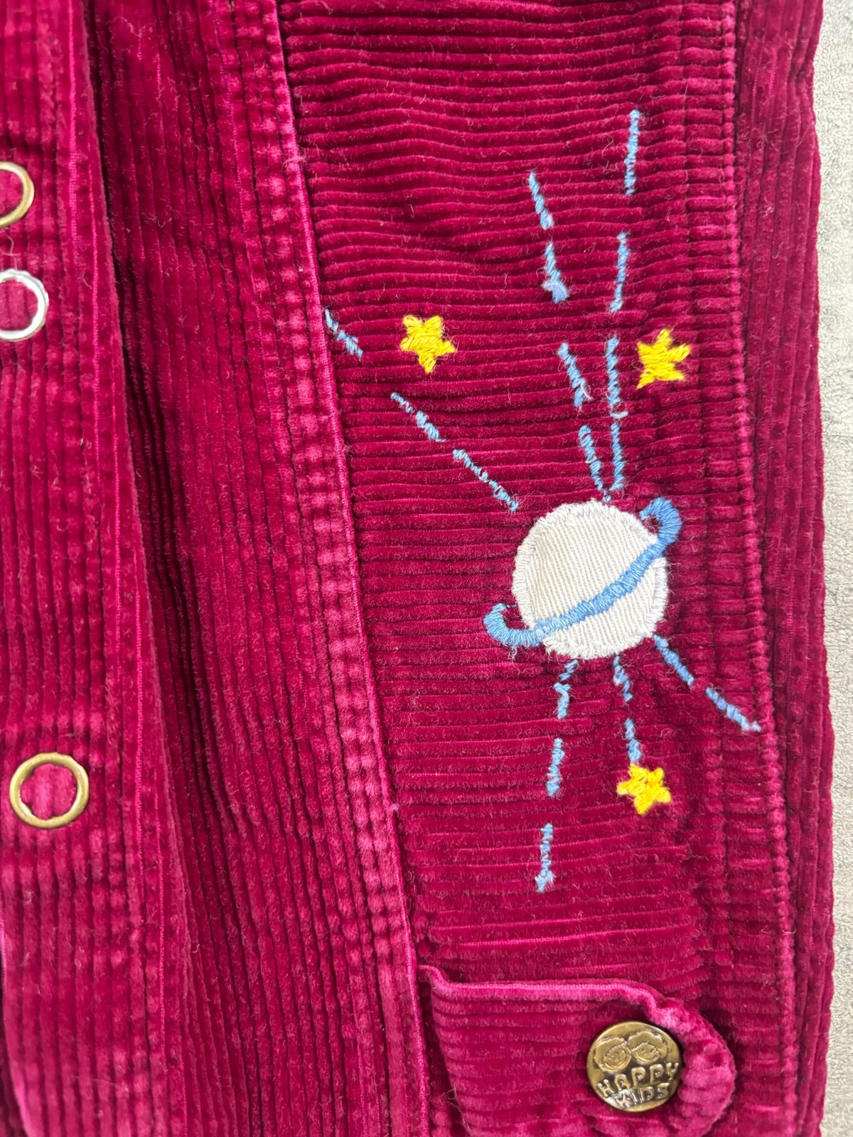 Vintage Spaceship Overalls 2T