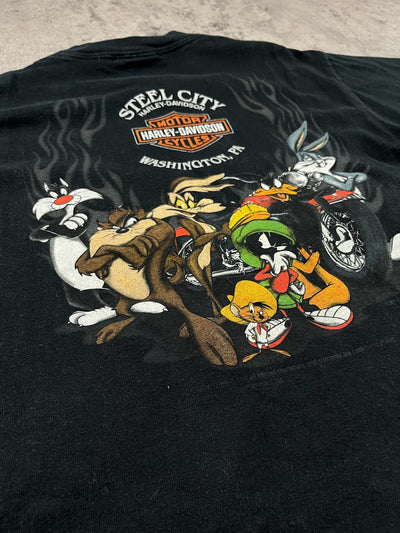 Y2K Harley Davidson x Looney Tunes Youth Large