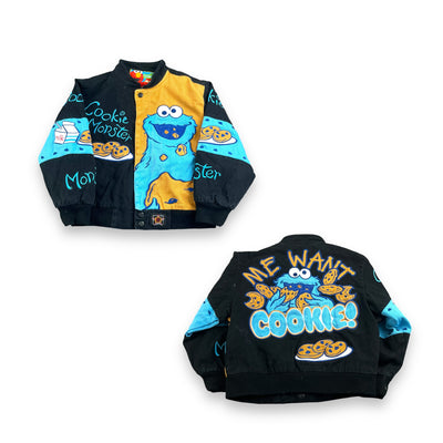 Vintage JH Design Cookie Monster Jacket 3/4T