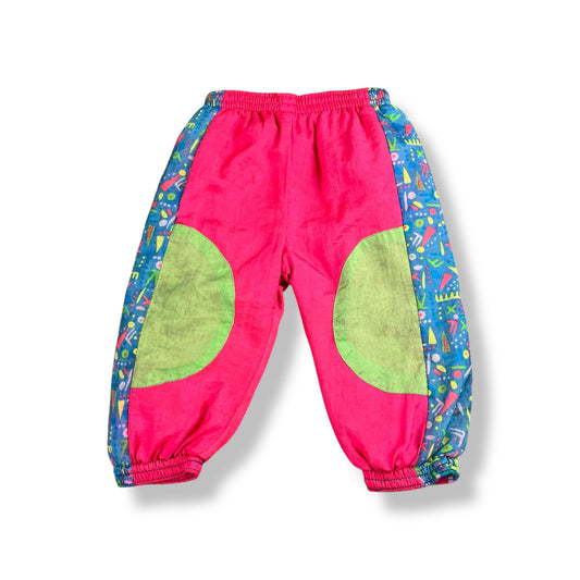 Vinage Neon Windbreaker Bottoms 12 Months