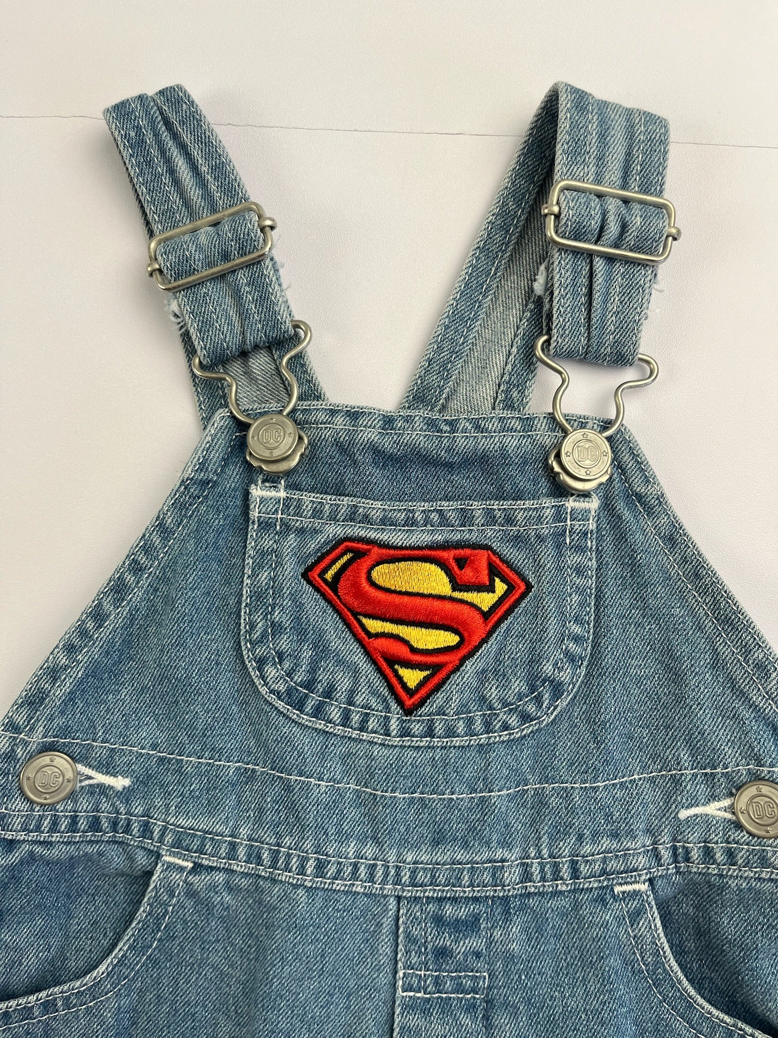 Vintage Superbaby Denim Overalls 6-9 Months
