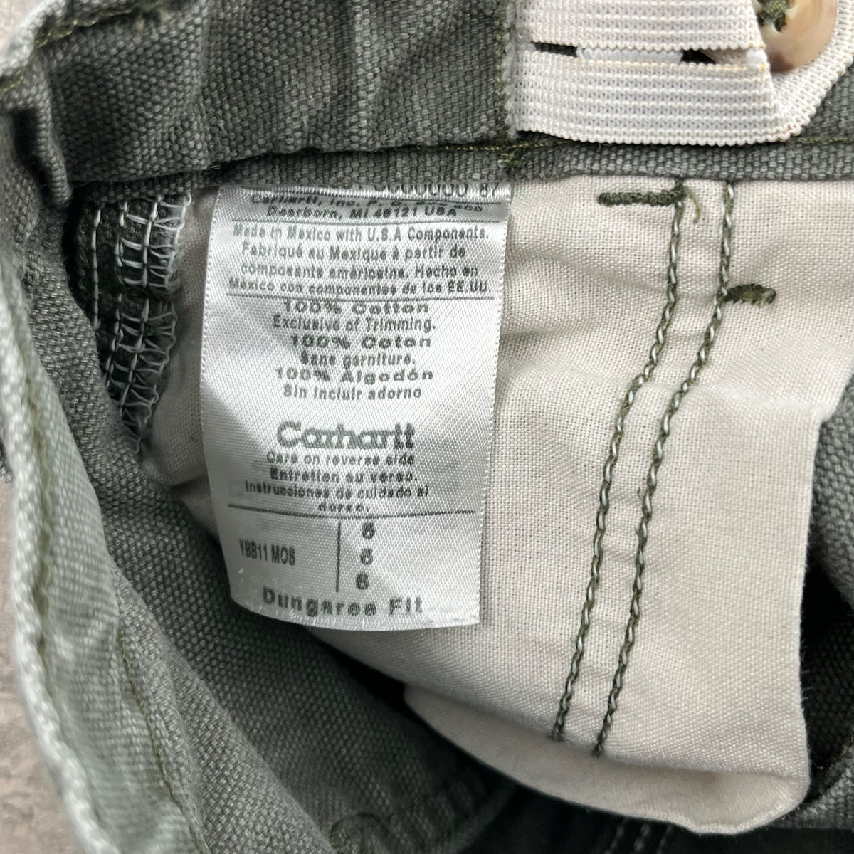 Carhartt Faded Dungaree Work Pants 5T
