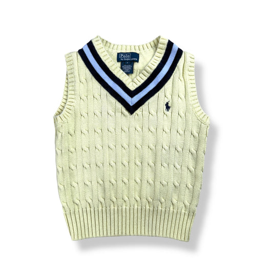 Y2K Polo Vest 3/4T