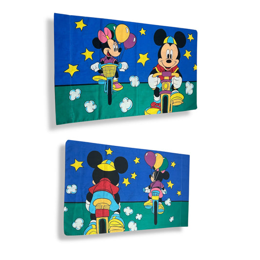 Vintage Mickey & Minnie Standard Double Sided Pillowcase
